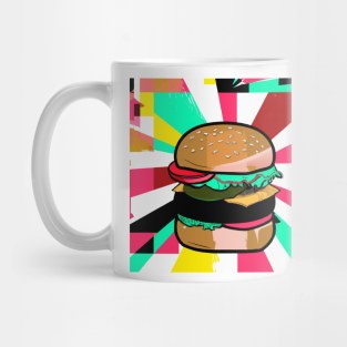 Popart buger 1 Mug